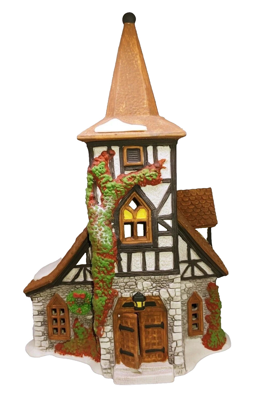 Dept 56 Old Michael Church 5562-0 Dickens Village NO LIGHT